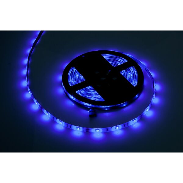 Taśma LED Rebel Sznur diodowy 5m Rebel RGB(150x5050 SMD), wodoodporny -- białe PCB