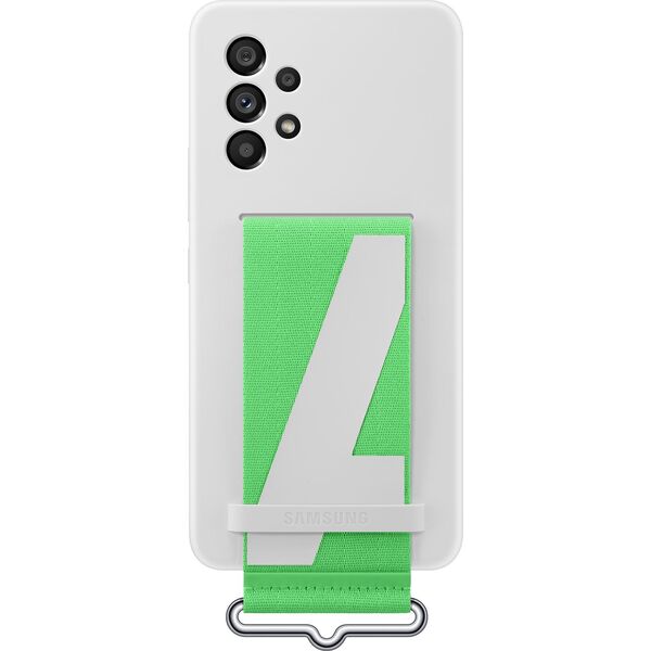 Samsung Samsung EF-GA536TWEGWW Silicone Cover with Strap for Samsung Galaxy A53 White