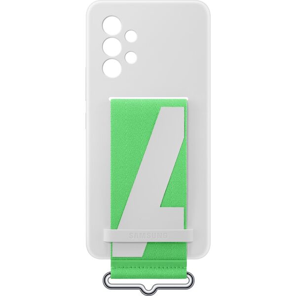 Samsung Samsung EF-GA536TWEGWW Silicone Cover with Strap for Samsung Galaxy A53 White