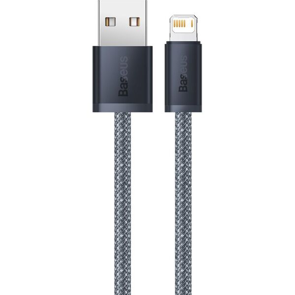 Kabel USB Baseus USB-A - Lightning 1 m Szary (CALD000416)