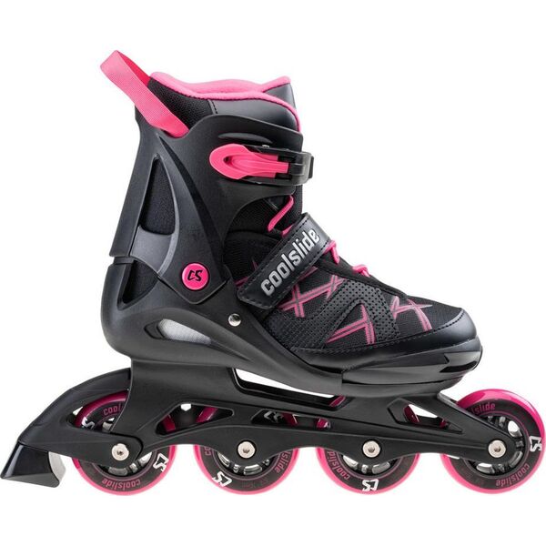Rolki CoolSlide Nachos YG rekreacyjne regulowane czarne r. 36-39