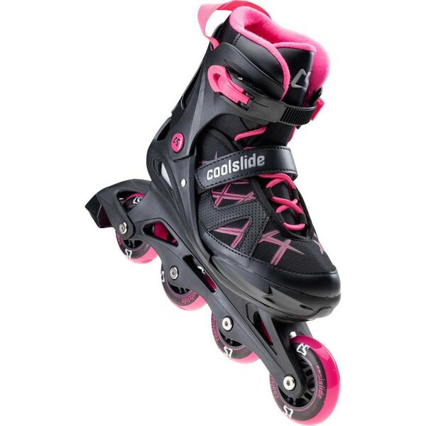 Rolki CoolSlide Nachos YG rekreacyjne regulowane czarne r. 36-39