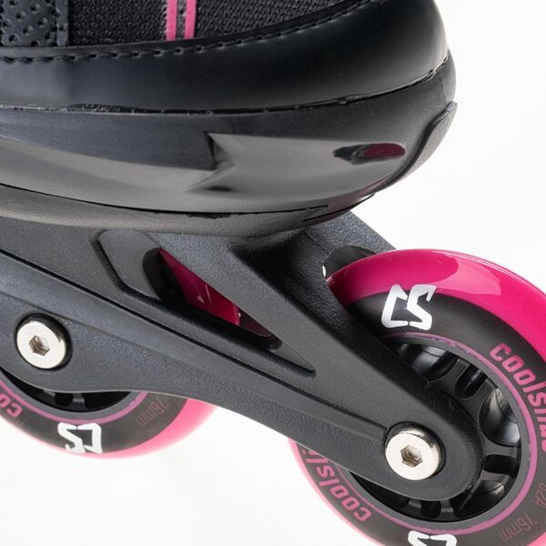 Rolki CoolSlide Nachos YG rekreacyjne regulowane czarne r. 36-39