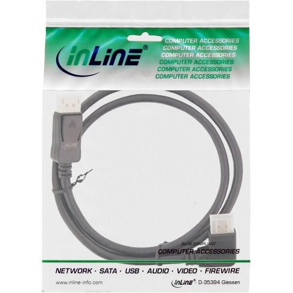 Kabel InLine DisplayPort - DisplayPort 3m czarny (17153R)