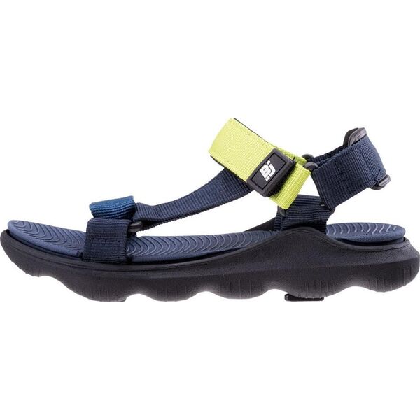 Bejo SANDAŁY I KLAPKI MILERI JR DARK SAPPHIRE/REFLECTING POND/LIME GREEN 35