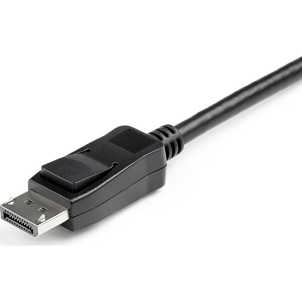 Kabel StarTech DisplayPort - HDMI + USB-A 3m czarny (HD2DPMM3M)