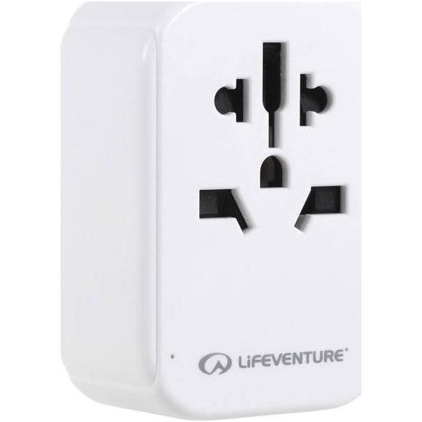 Lifeventure ADAPTER PODRÓŻNY USB / USB C LIFEVENTURE WORLD TO US TRAVEL