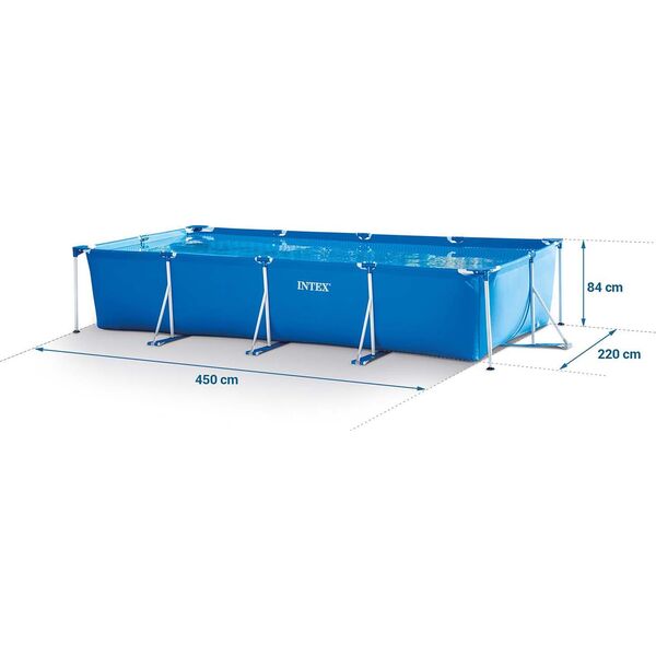 Intex Basen stelażowy 450x220x84cm 10w1 Intex 28274GN