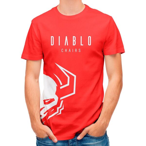 Diablo Chairs DIABLO Koszulka Czerwona Rozmiar L