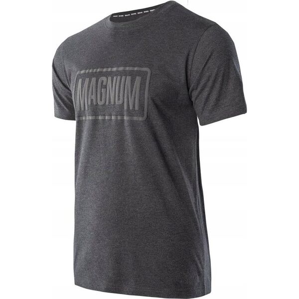 Magnum KOSZULKA MAGNUM ESSENTIAL T-SHIRT 2.0 BLACK MELANGE S