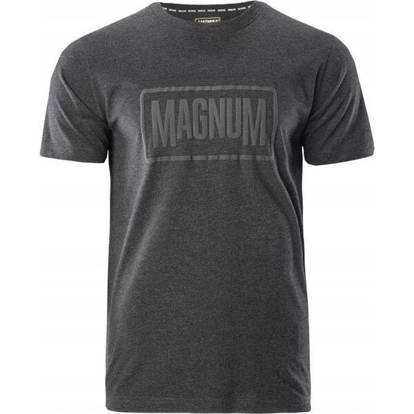 Magnum KOSZULKA MAGNUM ESSENTIAL T-SHIRT 2.0 BLACK MELANGE S