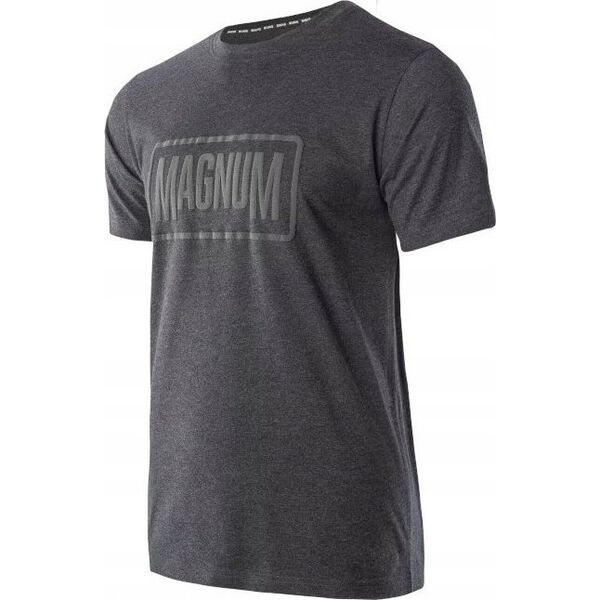 Magnum KOSZULKA MAGNUM ESSENTIAL T-SHIRT 2.0 BLACK MELANGE XL