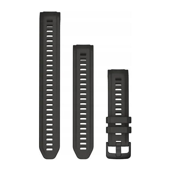 Garmin Pasek silikonowy na nadgarstek - seria Instinct 2S (grafitowy / grafitowa sprzączka) (010-13104-00)