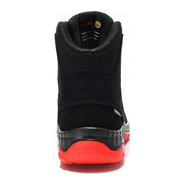 Elten Batai ELTEN Maddox Black Red Mid ESD S3 SRC, juodi/raudoni 42