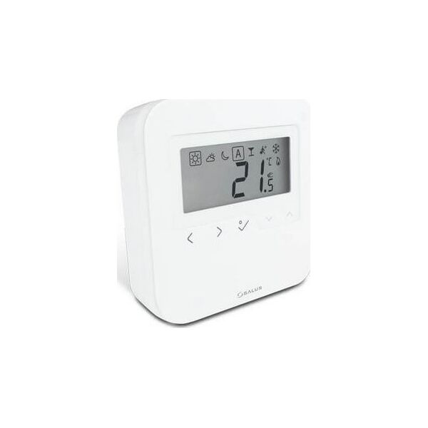 Salus Bezprzewodowy, natynkowy, cyfrowy regulator temperatury sieci ZigBee - dobowy, 2xAA, biały