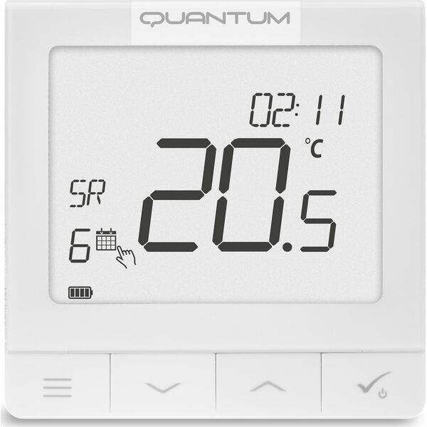 Salus Ultra-cienki podtynkowy regulator OpenTherm, 230V