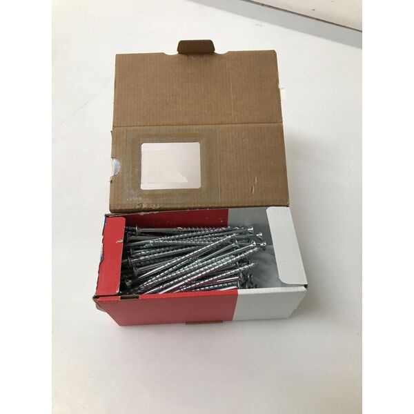 Fischer Medsraigciai PZ3 6,0x120 baltai cinkuoti, 100vnt.