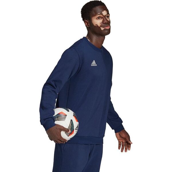 Adidas Bluza męska adidas Entrada 22 Sweat Top granatowa H57480 L