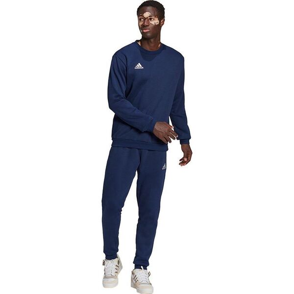 Adidas Bluza męska adidas Entrada 22 Sweat Top granatowa H57480 L