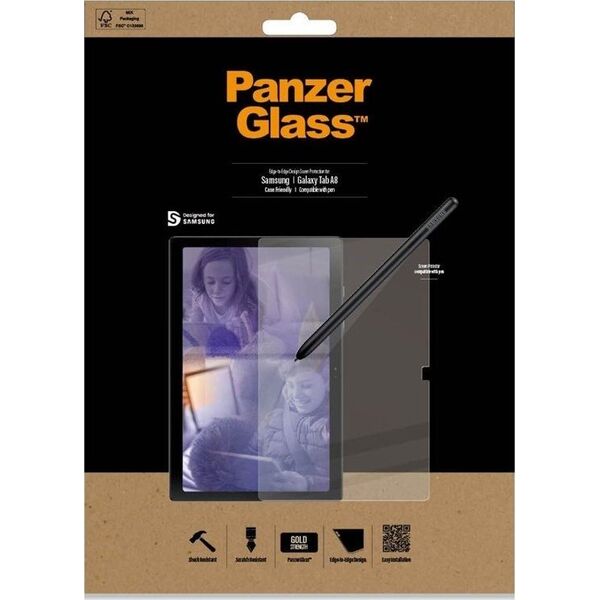 PanzerGlass PanzerGlass Samsung Galaxy Tab A8 Case Friendly