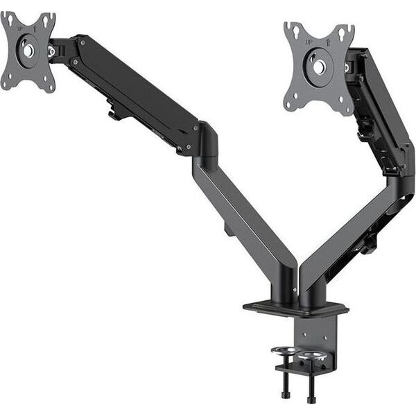 Neomounts Uchwyt biurkowy na 2 monitory 17" - 27" (DS70-700BL2)