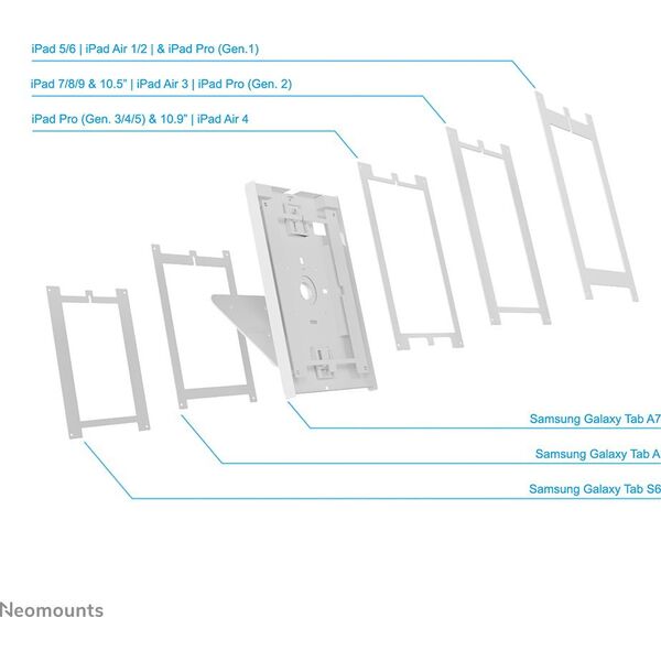 Uchwyt Neomounts TABLET ACC HOLDER COUNTERTOP/DS15-630WH1 NEOMOUNTS