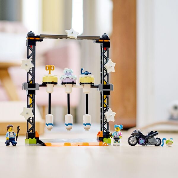 LEGO City Wyzwanie kaskaderskie: przewracanie (60341)