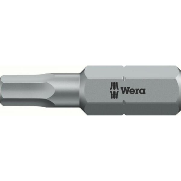 Wera Bit ciągliwo-twardy 1/4", 6-kątny, grot, końcówka 2x25mm Wera