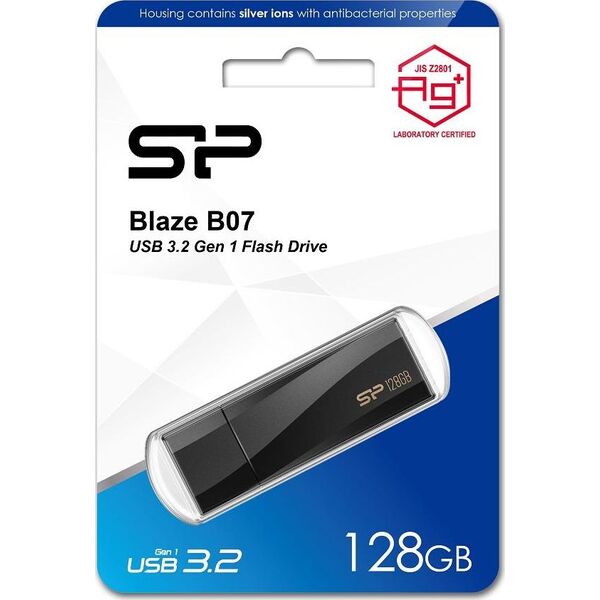 Pendrive Silicon Power Blaze B07, 128 GB  (SP128GBUF3B07V1K)