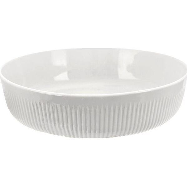 Orion Naczynie porcelanowe forma do zapiekania okrągła biała 29 cm 4 l