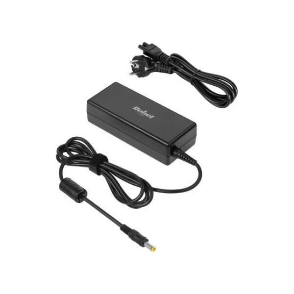 Zasilacz do laptopa Rebel 90 W, 3 mm, 4.74 A, 19 V (KOM0794-1)