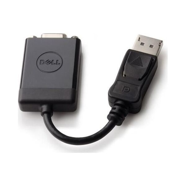 Adapter AV Dell DisplayPort - D-Sub (VGA) czarny (Display Port to VGA Adapter)