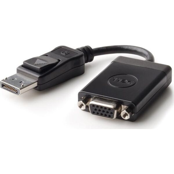 Adapter AV Dell DisplayPort - D-Sub (VGA) czarny (Display Port to VGA Adapter)