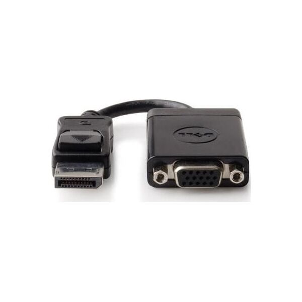 Adapter AV Dell DisplayPort - D-Sub (VGA) czarny (Display Port to VGA Adapter)