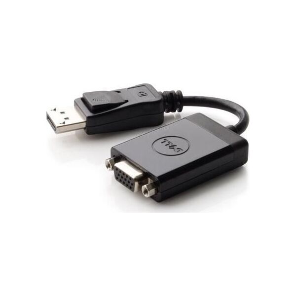 Adapter AV Dell DisplayPort - D-Sub (VGA) czarny (Display Port to VGA Adapter)