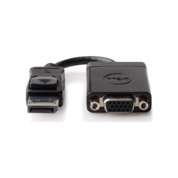 Adapter AV Dell DisplayPort - D-Sub (VGA) czarny (Display Port to VGA Adapter)