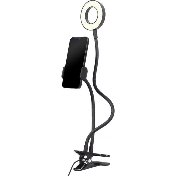 Lampa pierścieniowa Gembird DO SELFIE Z UCHWYTEM NA TELEFON