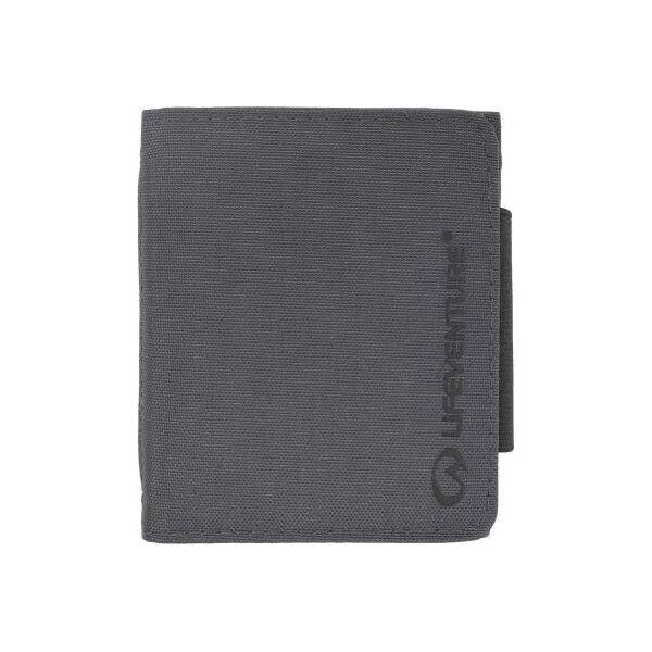 Lifeventure RFiD Charger Wallet with power bank, Recycled, Grey