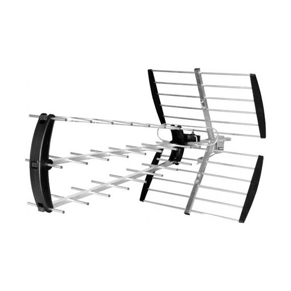 Antena RTV Antena kierunkowa DVB-T / DVB-T2 DPM HN62NWZ z filtrem LTE, 38 el., ze wzacniaczem