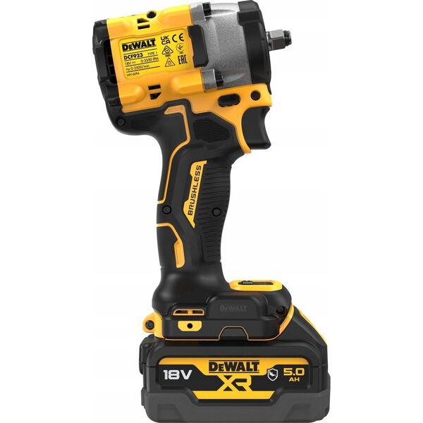 Klucz udarowy Dewalt 18v xr kompaktowy klucz udarowy 3/8" gfn 2x5ah