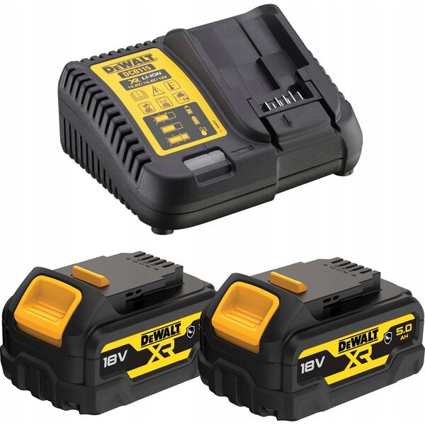 Klucz udarowy Dewalt 18v xr kompaktowy klucz udarowy 3/8" gfn 2x5ah