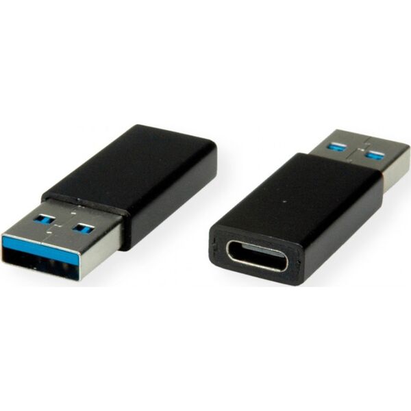 Adapter USB Value USB-C - USB Czarny  (12.99.2998)