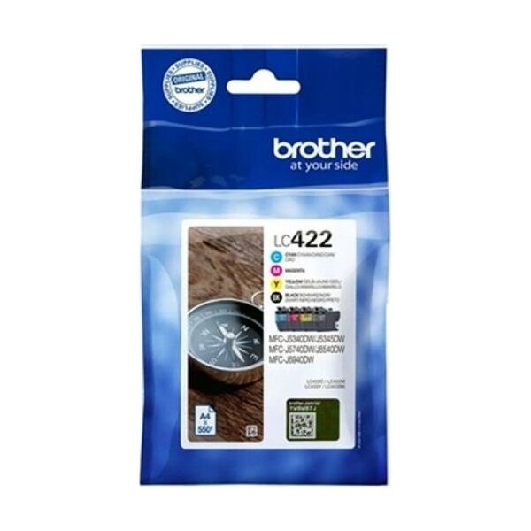 Tusz Brother Oryginalny Wkład Atramentowy Brother LC422VAL