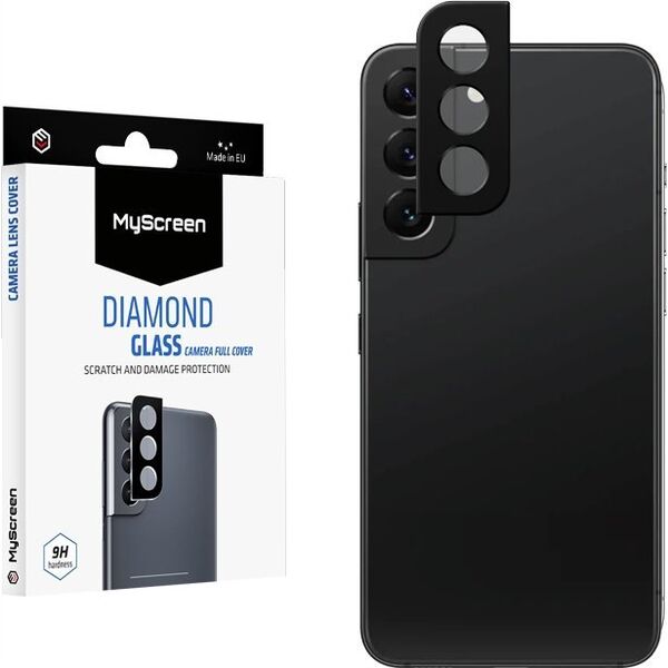 MyScreen Protector Samsung Galaxy A52/A52s/A72 -  Szkło hartowane na tyle kamery MyScreen DIAMOND GLASS CAMERA FULL COVER