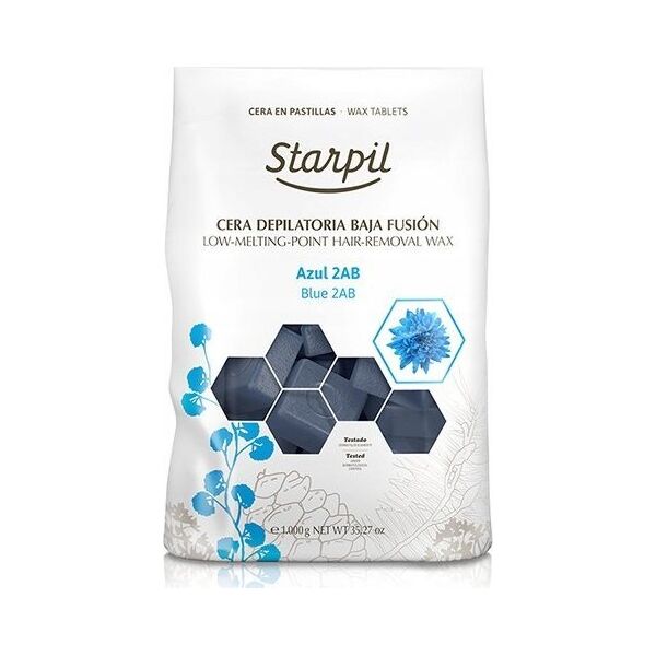 Starpil Starpil Wosk Stały W Kostkach Azul 2ab - Niebieski 1kg