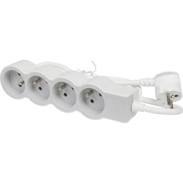 Legrand Przedłużacz 4X2P+Z 1.5M-B/S Legrand 049475 himp