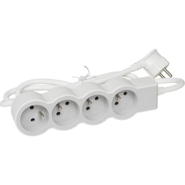 Legrand Przedłużacz 4X2P+Z 1.5M-B/S Legrand 049475 himp