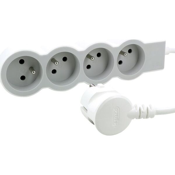 Legrand Przedłużacz 4X2P+Z 1.5M-B/S Legrand 049475 himp