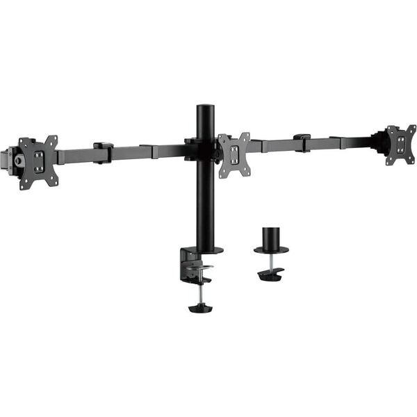 LogiLink Uchwyt biurkowy na 3 monitory 17" - 27" (BP0107)