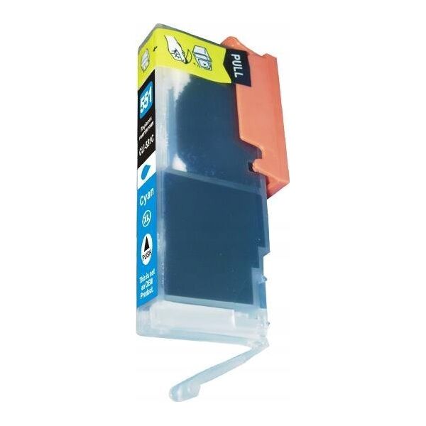 Tusz ARTE  CLI-551C XL tusz do Canon (z chipem, Arte) tusz do drukarki Canon iP7250, Canon MG5650, Canon MG5450, Canon MG5550, Canon MX925
